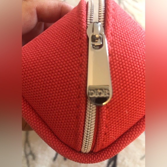 Authentic DIOR Redesigned/Restyled Crossbody-Mini Handbag *coral/red beauty case - Picture 10 of 12